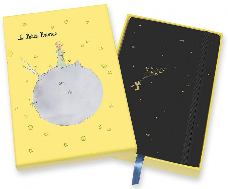 Средний Блокнот Moleskine Le Petit Prince в подарочной упаковке Линия