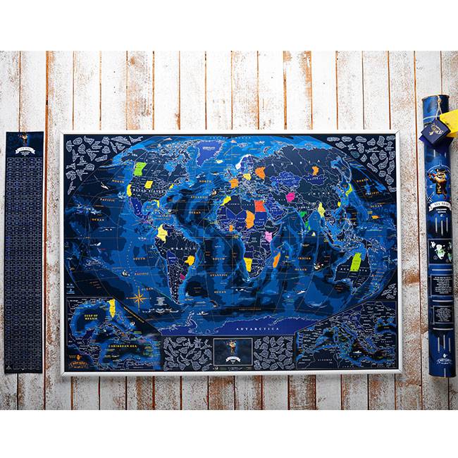 Скретч-карта мира My Map Discovery edition