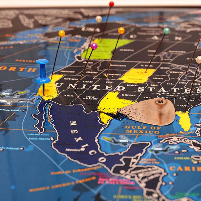 Скретч-карта мира My Map Discovery edition