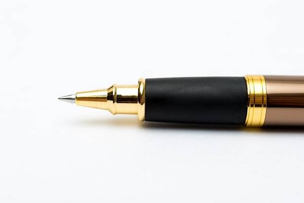 Керамическая ручка-роллер OHTO Liberty Коричневая