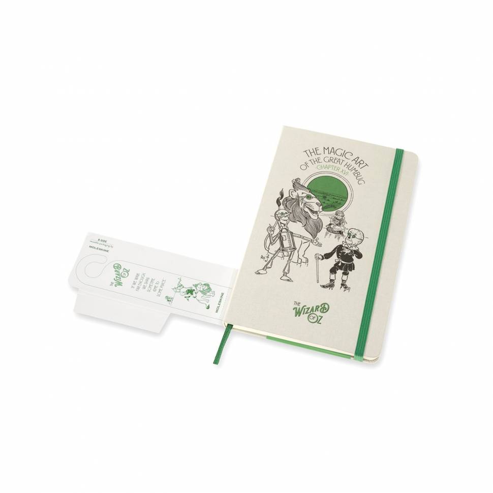 Середній блокнот Moleskine Wizard of OZ Магія в лінію Середній блокнот Moleskine Wizard of OZ Магія в лінію