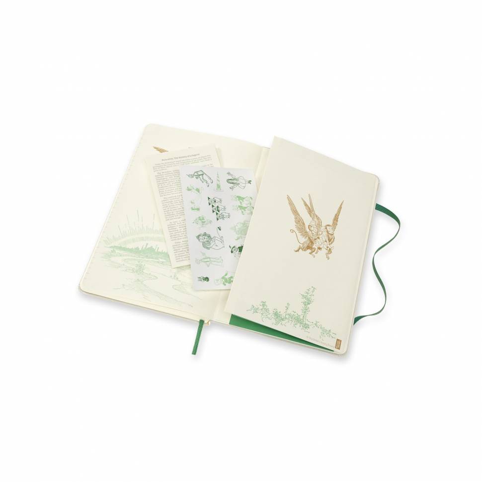 Середній блокнот Moleskine Wizard of OZ Магія в лінію Середній блокнот Moleskine Wizard of OZ Магія в лінію