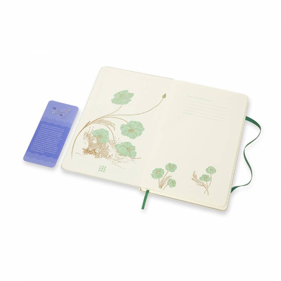 Середній блокнот Moleskine Wizard of OZ Магія в лінію Середній блокнот Moleskine Wizard of OZ Магія в лінію