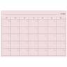 Многоразовый магнитный календарь на месяц Розовый Кварц