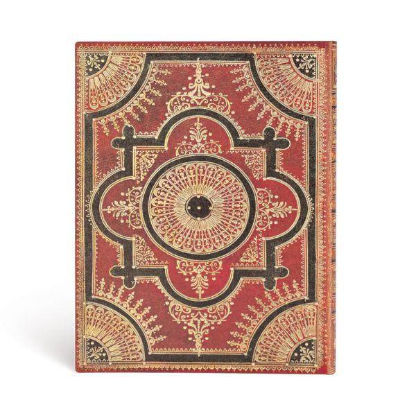 Большой Блокнот Paperblanks Flexi Барокко Вентальо Россо Линия