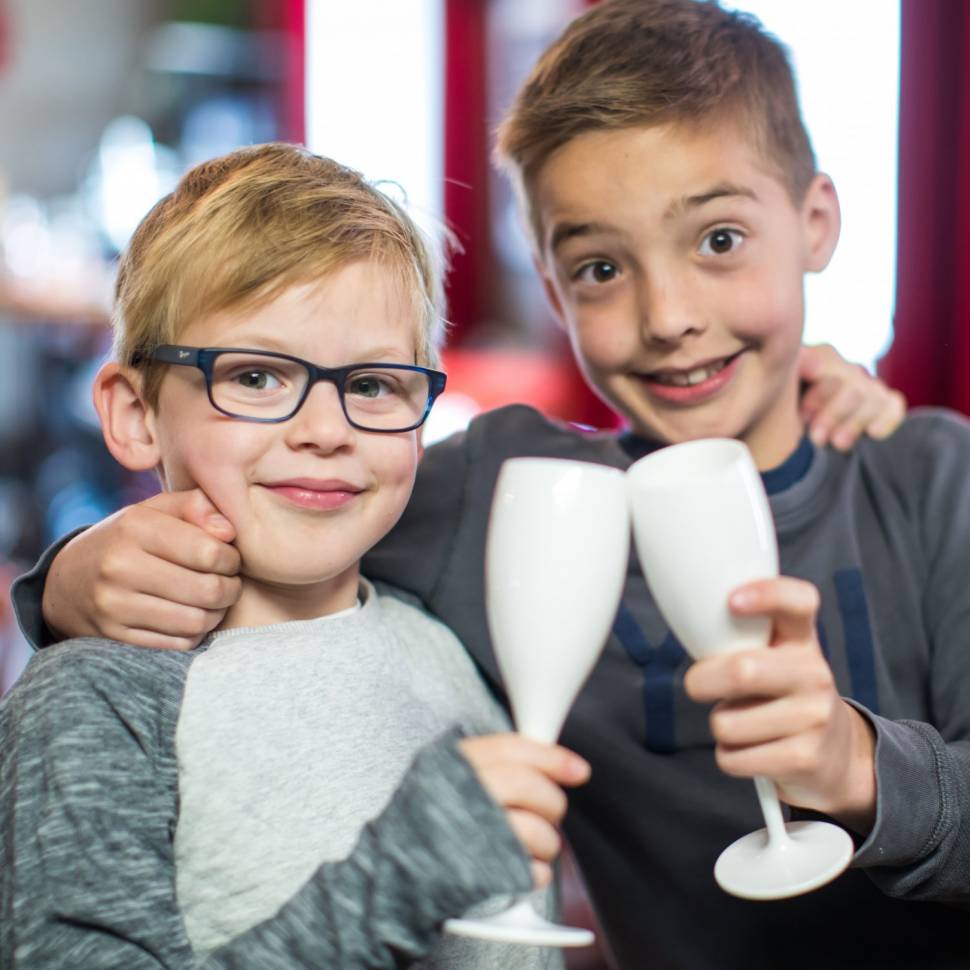 Бокал для шампанского Koziol Белый