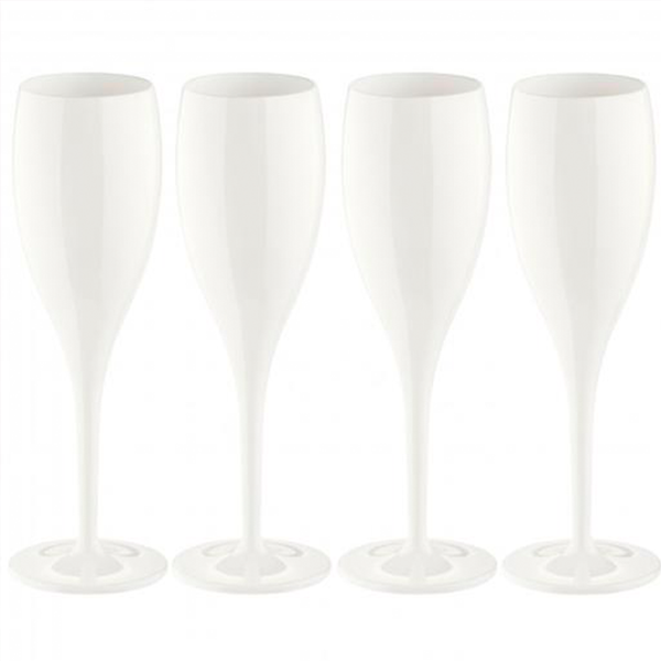 Бокал для шампанского Koziol Белый