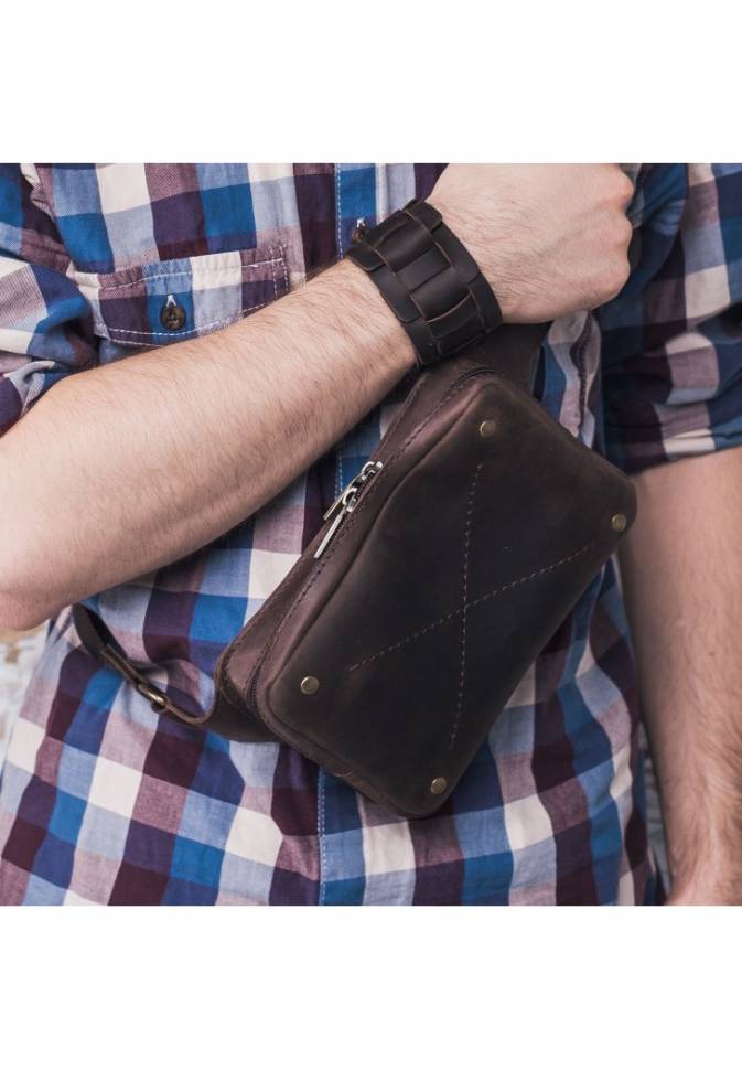 Сумка на пояс BlankNote DropBag Горіх