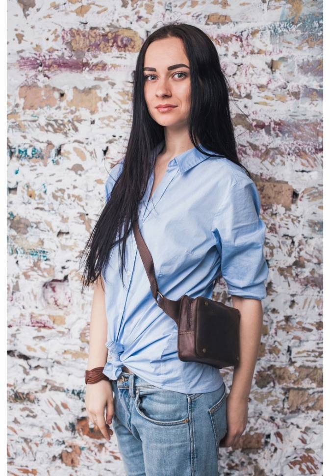 Сумка на пояс BlankNote DropBag Горіх