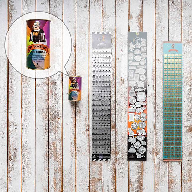 Набор скретч постеров My Map My Posters Mini edition