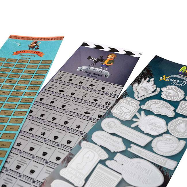 Набор скретч постеров My Map My Posters Mini edition