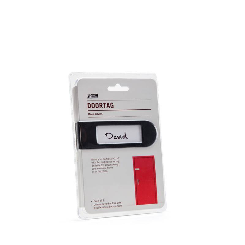 Дверная бирка Monkey Business Doortag Черная