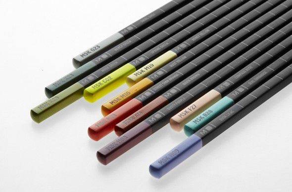 Набор акварельных карандашей Moleskine Urban Nomad 12 шт