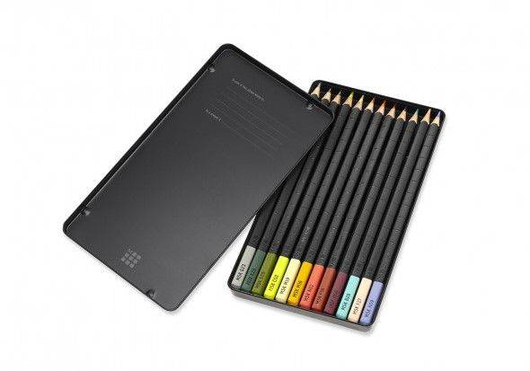 Набор акварельных карандашей Moleskine Urban Nomad 12 шт