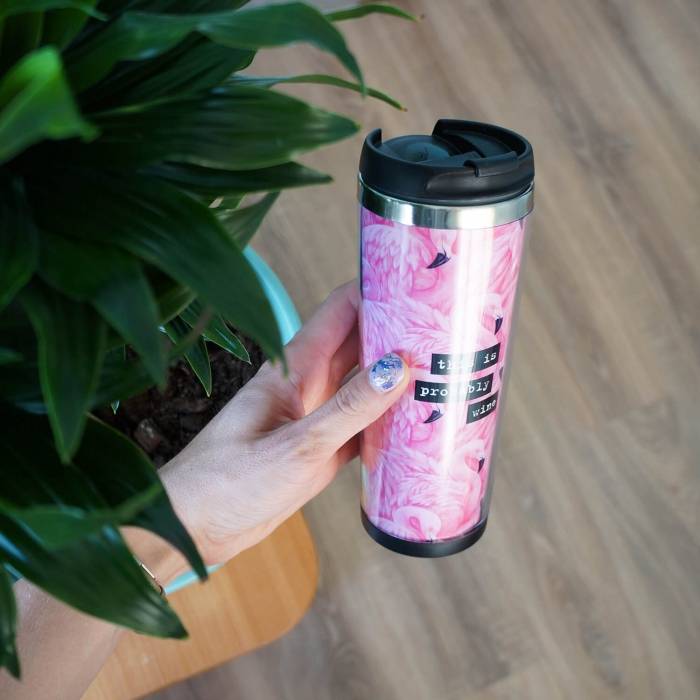 Термокружка Ziz Фламинго (380 мл)