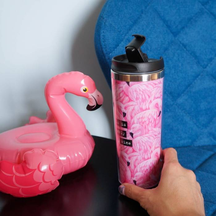 Термокружка Ziz Фламинго (380 мл)