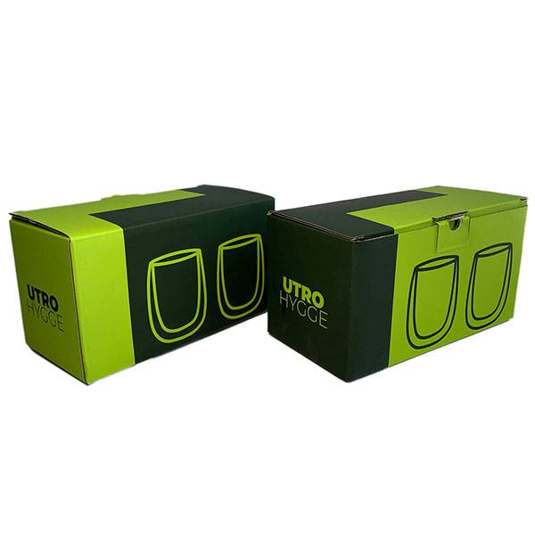 Набор стаканов UTRO Hygge 200 мл с двойным дном 2 шт