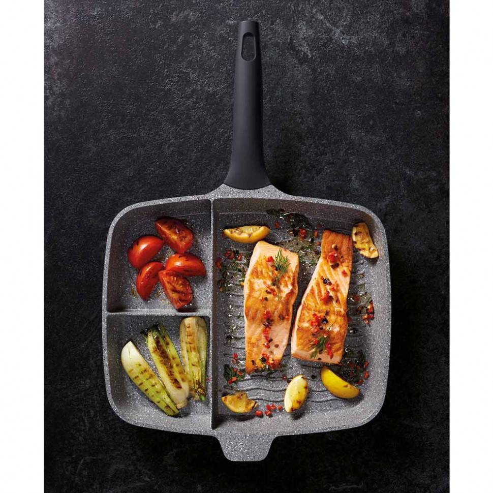 Секционная сковорода гриль KitchenCraft