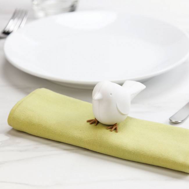 Тримач для серветок Qualy Sparrow Napkin Білий