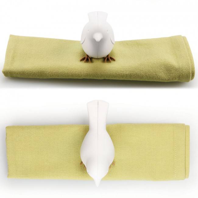 Тримач для серветок Qualy Sparrow Napkin Білий