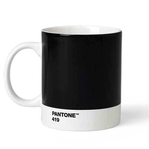 PANTONE Living Кружка Black 375 мл (419)