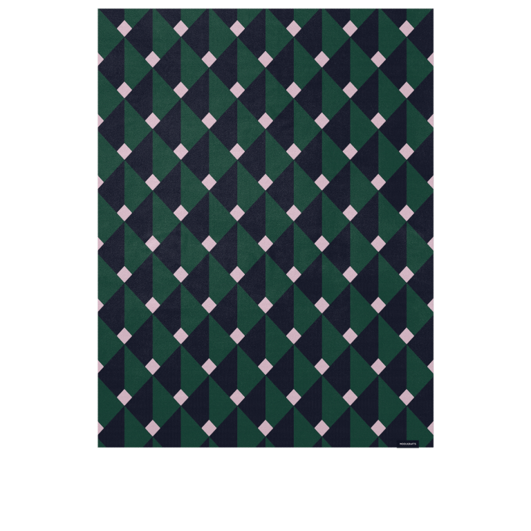 Плед з бавовни Woolkrafts Room 130х170 см