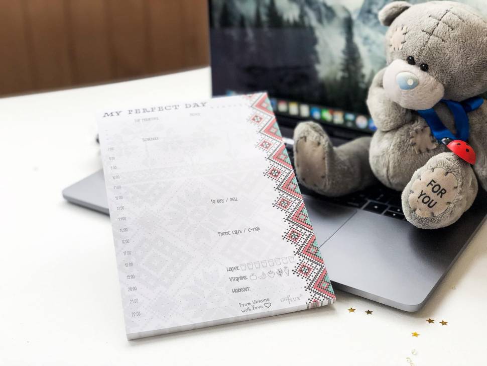 Отрывной ежедневник My Perfect Day Вышиванка A5 62 листа