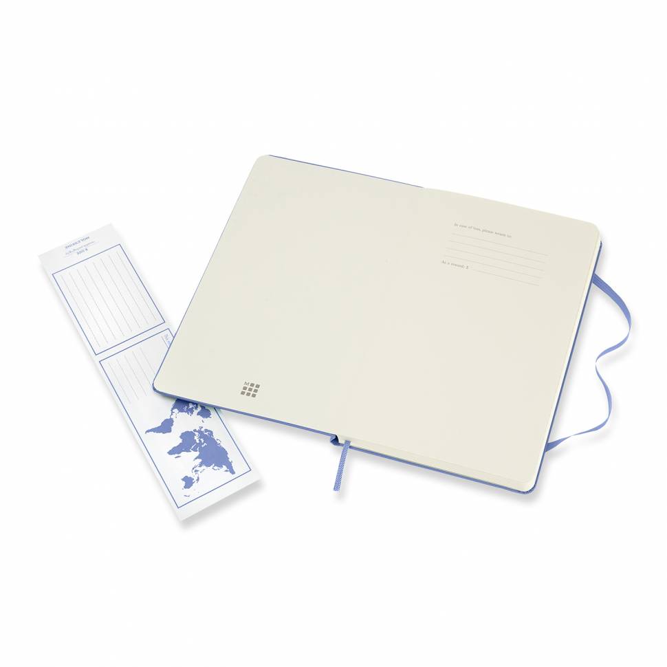 Кишеньковий блокнот Moleskine Classic Блакитна Гортензія М&#39;який чисті аркуші