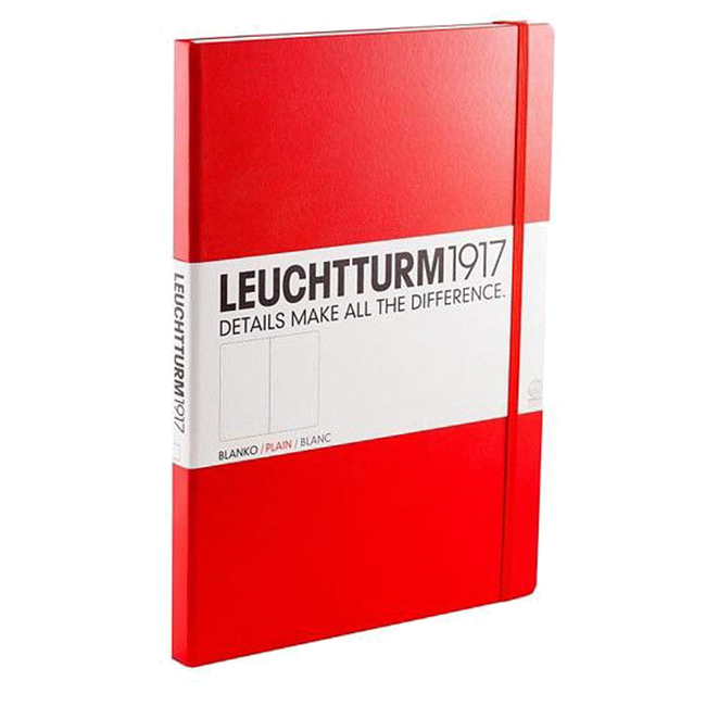Блокнот Leuchtturm1917 MasterClassic Червоний Чисті аркуші (320727)