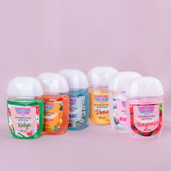 Гель-антисептик для рук Sanitizer Манго 29 мл