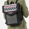 Рюкзак з екокожі Ornament Чорний - графіт Мозаїка M