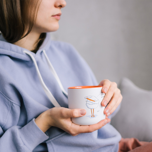 Чашка Gifty Гусь Абажаю 350 мл