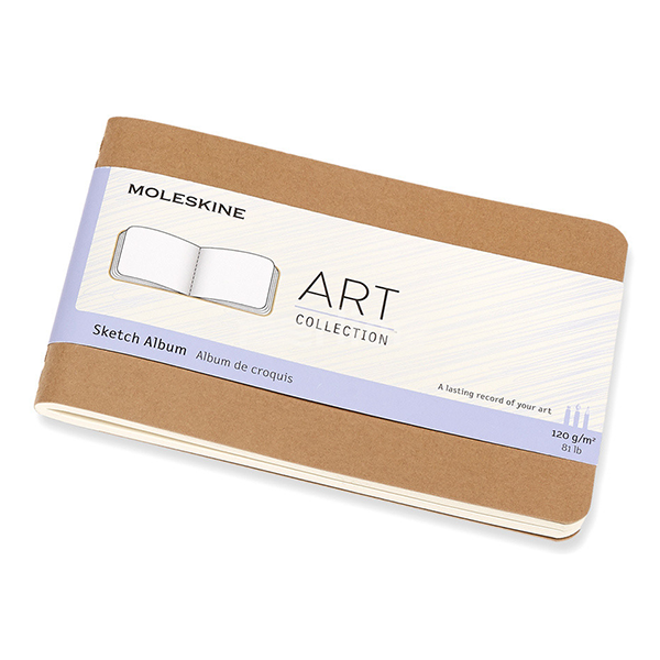 Блокнот Moleskine Art Cahier Карманный для Рисования Бежевый
