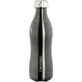 Термос бутылка Dowabo 750 мл Black Metallic Collection