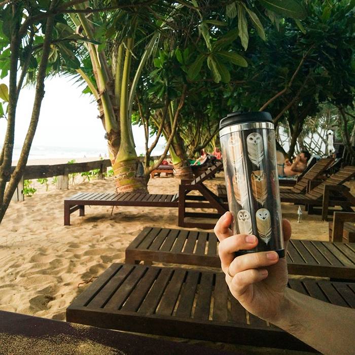 Термокружка Ziz Совы (380 мл)