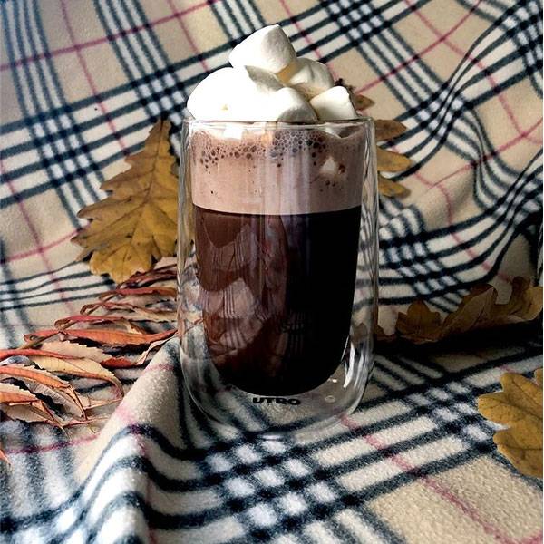 Набор стаканов UTRO Hygge 400​ мл с двойным дном 2 шт