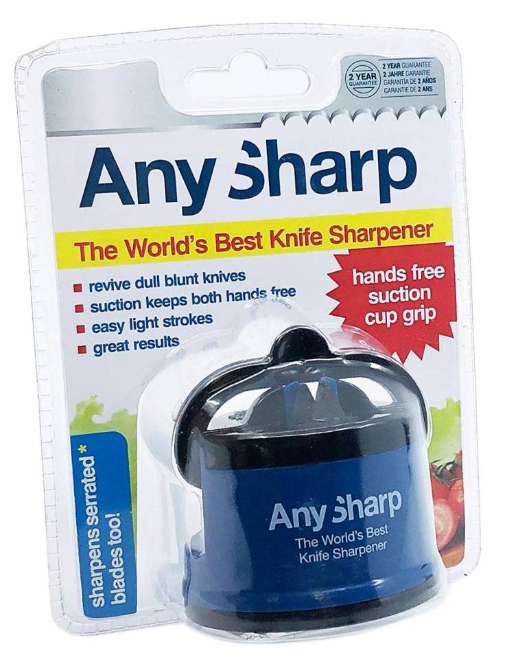 Компактная точилка для ножей AnySharp KitchenCraft