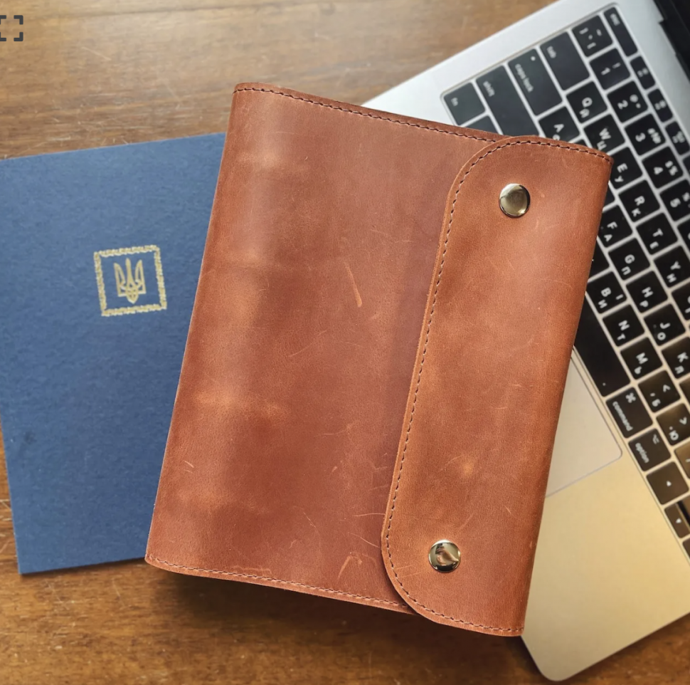 Шкіряний блокнот Монако