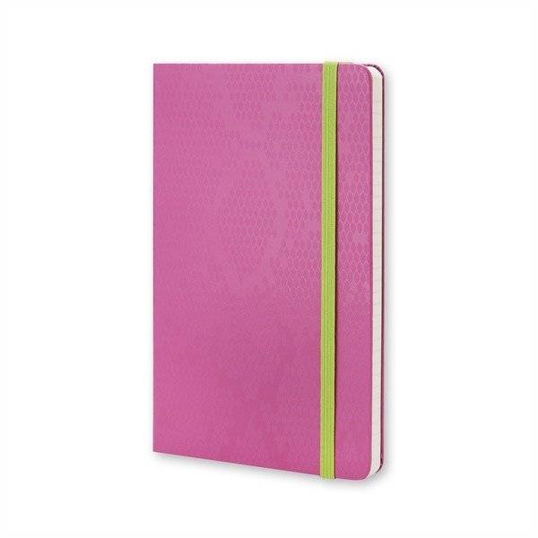 Средний блокнот Moleskine ST Snake линия маджента