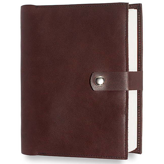 Кожаный органайзер LM с отделом для купюр и карточек коричневый