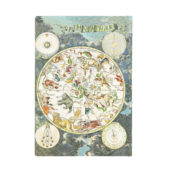 Карманный блокнот Paperblanks Небесная Планисфере Flexi