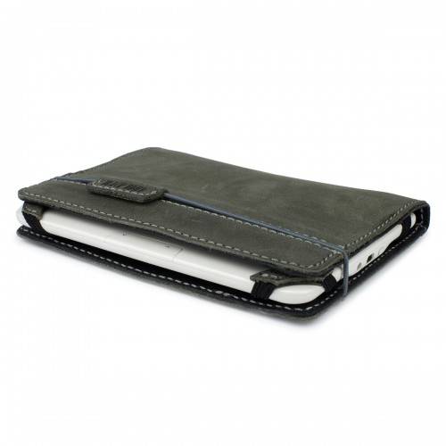 Кожаный чехол для электронных книг 6" Black Brier Серый (PR6V-77)