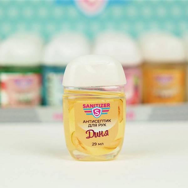 Гель-антисептик для рук Sanitizer Диня 29 мл