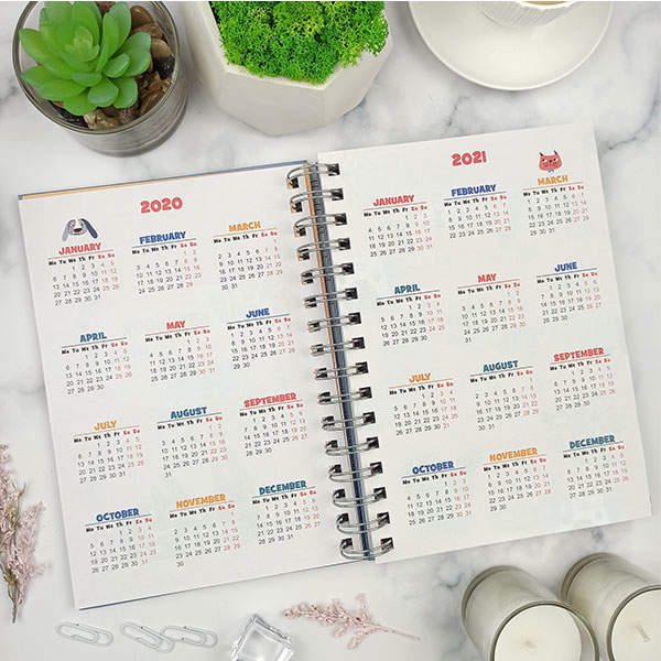 Блокнот на пружине MriyTaDiy Котик