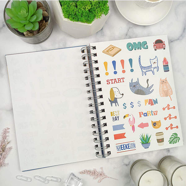 Блокнот на пружине MriyTaDiy Котик