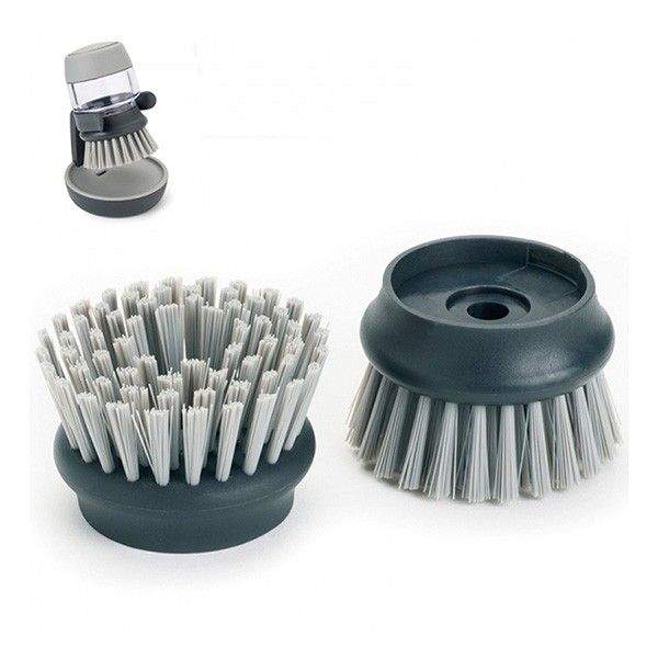 Щетка для посуды с Дозатором для Жидкого мыла Joseph Joseph Connect Серая