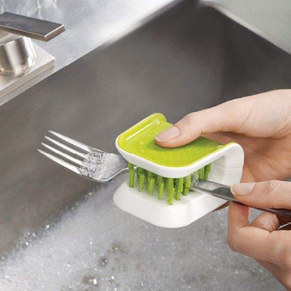 Щітка для чищення столових приборів Joseph Joseph Blade Brush Зелена