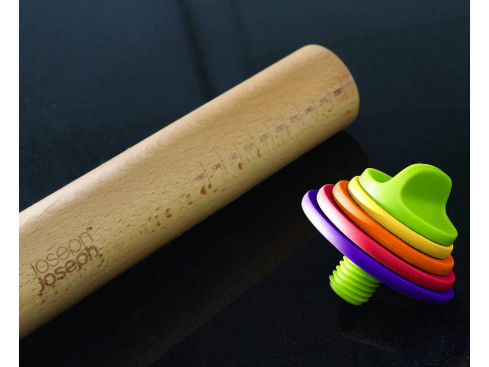 Скалка Joseph Joseph Adjustable Rolling Pin Разноцветная