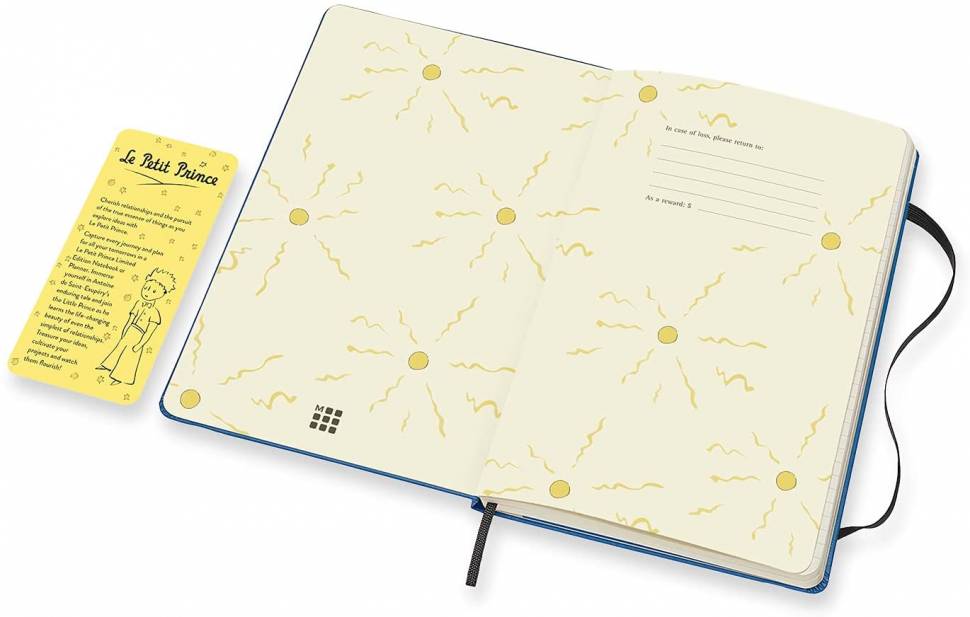 Средний Блокнот Moleskine Le Petit Prince Синий Линия