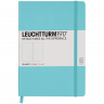 Средний Блокнот Leuchtturm1917 Бирюзовый Чистые листы (338720)